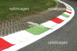 Circuit kerb. 05.09.2013. Formula 1 World Championship, Rd 12, Italian Grand Prix, Monza, Italy, Preparation Day.