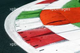 Circuit kerbs. 05.09.2013. Formula 1 World Championship, Rd 12, Italian Grand Prix, Monza, Italy, Preparation Day.