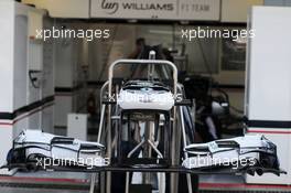 Williams FW35 front wing. 05.09.2013. Formula 1 World Championship, Rd 12, Italian Grand Prix, Monza, Italy, Preparation Day.