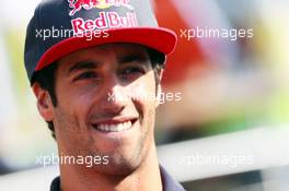Daniel Ricciardo (AUS) Scuderia Toro Rosso. 05.09.2013. Formula 1 World Championship, Rd 12, Italian Grand Prix, Monza, Italy, Preparation Day.