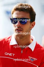 Jules Bianchi (FRA) Marussia F1 Team. 05.09.2013. Formula 1 World Championship, Rd 12, Italian Grand Prix, Monza, Italy, Preparation Day.