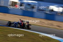 Sebastian Vettel (GER) Red Bull Racing RB9. 08.02.2013. Formula One Testing, Day Four, Jerez, Spain.