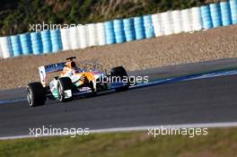 Jules Bianchi (FRA) Sahara Force India F1 Team VJM06. 08.02.2013. Formula One Testing, Day Four, Jerez, Spain.