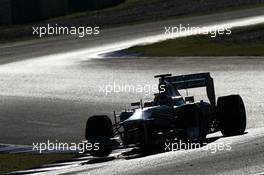 Lewis Hamilton (GBR) Mercedes AMG F1 W04. 08.02.2013. Formula One Testing, Day Four, Jerez, Spain.