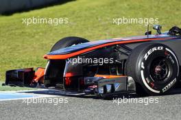 McLaren MP4-28 front wing. 08.02.2013. Formula One Testing, Day Four, Jerez, Spain.