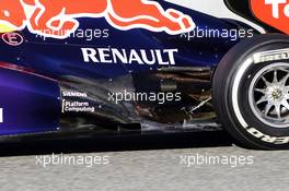 Red Bull Racing RB9 exhaust detail. 08.02.2013. Formula One Testing, Day Four, Jerez, Spain.