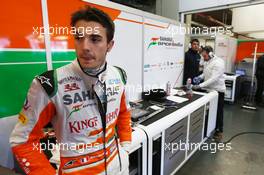 Jules Bianchi (FRA) Sahara Force India F1. 08.02.2013. Formula One Testing, Day Four, Jerez, Spain.