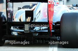 Scuderia Toro Rosso STR8 rear diffuser. 07.02.2013. Formula One Testing, Day Three, Jerez, Spain.