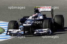 Valtteri Bottas (FIN) Williams FW34. 07.02.2013. Formula One Testing, Day Three, Jerez, Spain.