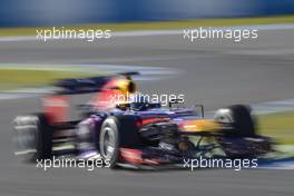 Sebastian Vettel (GER) Red Bull Racing RB9. 07.02.2013. Formula One Testing, Day Three, Jerez, Spain.
