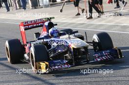 Daniel Ricciardo (AUS) Scuderia Toro Rosso STR8. 05.02.2013. Formula One Testing, Day One, Jerez, Spain.