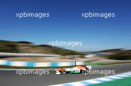 Paul di Resta (GBR) Sahara Force India VJM06. 05.02.2013. Formula One Testing, Day One, Jerez, Spain.