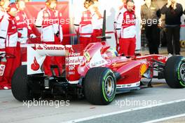 Felipe Massa (BRA) Ferrari F138. 05.02.2013. Formula One Testing, Day One, Jerez, Spain.