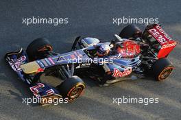 Daniel Ricciardo (AUS) Scuderia Toro Rosso STR8. 05.02.2013. Formula One Testing, Day One, Jerez, Spain.