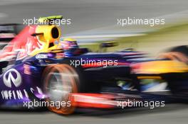 Mark Webber (AUS) Red Bull Racing RB9. 05.02.2013. Formula One Testing, Day One, Jerez, Spain.