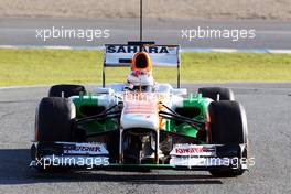 Paul di Resta (GBR) Sahara Force India VJM06. 05.02.2013. Formula One Testing, Day One, Jerez, Spain.