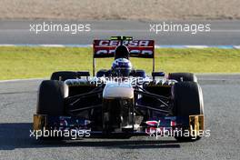 Daniel Ricciardo (AUS) Scuderia Toro Rosso STR8. 05.02.2013. Formula One Testing, Day One, Jerez, Spain.