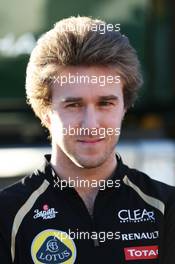 Davide Valsecchi (ITA) Lotus F1 Third Driver. 05.02.2013. Formula One Testing, Day One, Jerez, Spain.