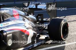 Nico Hulkenberg (GER) Sauber C32 rear suspension. 05.02.2013. Formula One Testing, Day One, Jerez, Spain.