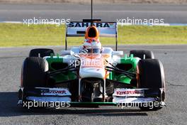 Paul di Resta (GBR) Sahara Force India VJM06. 05.02.2013. Formula One Testing, Day One, Jerez, Spain.