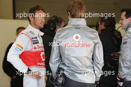 Jenson Button (GBR) McLaren. 05.02.2013. Formula One Testing, Day One, Jerez, Spain.