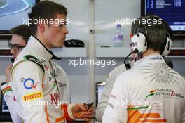 Paul di Resta (GBR) Sahara Force India F1. 05.02.2013. Formula One Testing, Day One, Jerez, Spain.