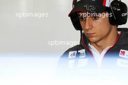 Esteban Gutierrez (MEX) Sauber. 05.02.2013. Formula One Testing, Day One, Jerez, Spain.