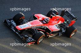 Max Chilton (GBR) Marussia F1 Team MR02. 05.02.2013. Formula One Testing, Day One, Jerez, Spain.