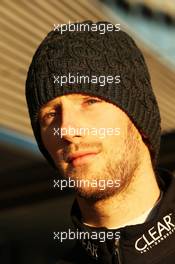 Romain Grosjean (FRA) Lotus F1 Team. 05.02.2013. Formula One Testing, Day One, Jerez, Spain.