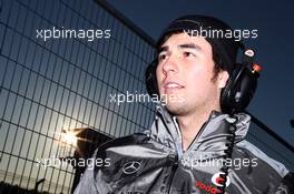 Sergio Perez (MEX) McLaren. 05.02.2013. Formula One Testing, Day One, Jerez, Spain.