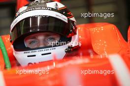 Max Chilton (GBR) Marussia F1 Team MR02. 05.02.2013. Formula One Testing, Day One, Jerez, Spain.