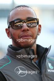 Lewis Hamilton (GBR) Mercedes AMG F1. 05.02.2013. Formula One Testing, Day One, Jerez, Spain.