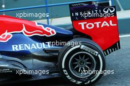 Red Bull Racing RB9 exhaust and rear wing. 05.02.2013. Formula One Testing, Day One, Jerez, Spain.