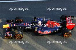 Daniel Ricciardo (AUS) Scuderia Toro Rosso STR8. 05.02.2013. Formula One Testing, Day One, Jerez, Spain.