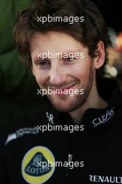 Romain Grosjean (FRA) Lotus F1 Team. 05.02.2013. Formula One Testing, Day One, Jerez, Spain.