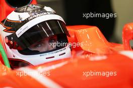 Max Chilton (GBR) Marussia F1 Team MR02. 05.02.2013. Formula One Testing, Day One, Jerez, Spain.