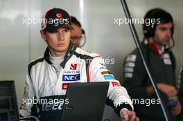 Nico Hulkenberg (GER) Sauber. 05.02.2013. Formula One Testing, Day One, Jerez, Spain.