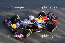 Mark Webber (AUS) Red Bull Racing RB9. 05.02.2013. Formula One Testing, Day One, Jerez, Spain.