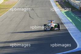 Paul di Resta (GBR) Sahara Force India VJM06. 05.02.2013. Formula One Testing, Day One, Jerez, Spain.