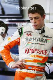 Paul di Resta (GBR) Sahara Force India F1. 05.02.2013. Formula One Testing, Day One, Jerez, Spain.