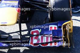 Scuderia Toro Rosso STR8 front wing detail. 05.02.2013. Formula One Testing, Day One, Jerez, Spain.