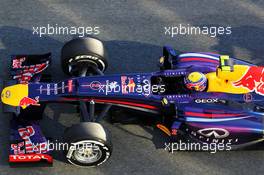 Mark Webber (AUS) Red Bull Racing RB9. 05.02.2013. Formula One Testing, Day One, Jerez, Spain.