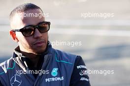 Lewis Hamilton (GBR) Mercedes AMG F1. 05.02.2013. Formula One Testing, Day One, Jerez, Spain.