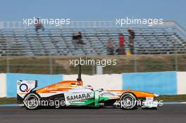 Paul di Resta (GBR) Sahara Force India VJM06. 05.02.2013. Formula One Testing, Day One, Jerez, Spain.