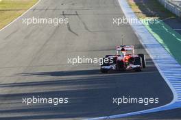 Felipe Massa (BRA) Ferrari F138. 05.02.2013. Formula One Testing, Day One, Jerez, Spain.