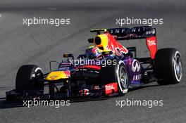 Mark Webber (AUS) Red Bull Racing RB9. 05.02.2013. Formula One Testing, Day One, Jerez, Spain.