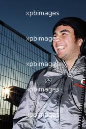 Sergio Perez (MEX) McLaren. 05.02.2013. Formula One Testing, Day One, Jerez, Spain.