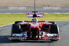 Felipe Massa (BRA) Ferrari F138. 05.02.2013. Formula One Testing, Day One, Jerez, Spain.