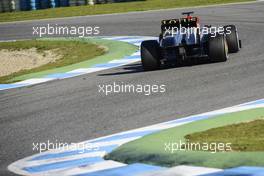 Romain Grosjean (FRA) Lotus F1 E21. 05.02.2013. Formula One Testing, Day One, Jerez, Spain.