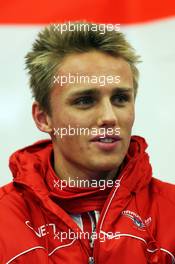 Max Chilton (GBR) Marussia F1 Team. 05.02.2013. Formula One Testing, Day One, Jerez, Spain.